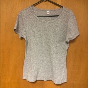 Old Navy Gray Short Sleeve Tee